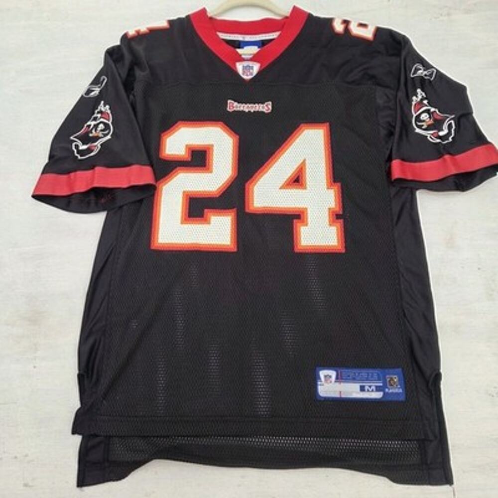 Vtg Reebok Tampa Bay Buccaneers Cadillac Williams #24 Jersey Size M